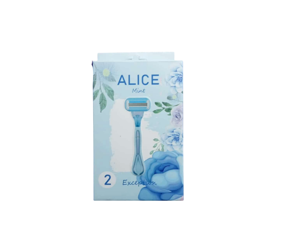 اليس ماكينة ازالة الشعر للسيدات بالنعناع 2 قطعه